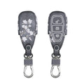 kwmobile Car Key Cover compatible with Ford 3-Button Car Key Keyless Go - Protective Case Key Fob Cover Don't touch my Key