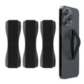 kwmobile Smartphone Finger Holder Set - Mobile Phone Grip Holder One-Hand Operation - 3x Mobile Phone Holder