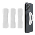 kwmobile Smartphone Finger Holder Set - Mobile Phone Grip Holder One-Hand Operation - 3x Mobile Phone Holder