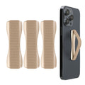 kwmobile Smartphone Finger Holder Set - Mobile Phone Grip Holder One-Hand Operation - 3x Mobile Phone Holder