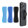kwmobile Smartphone Finger Holder Set - Mobile Phone Grip Holder One-Hand Operation - 3x Mobile Phone Holder
