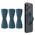 kwmobile Smartphone Finger Holder Set - Mobile Phone Grip Holder One-Hand Operation - 3x Mobile Phone Holder
