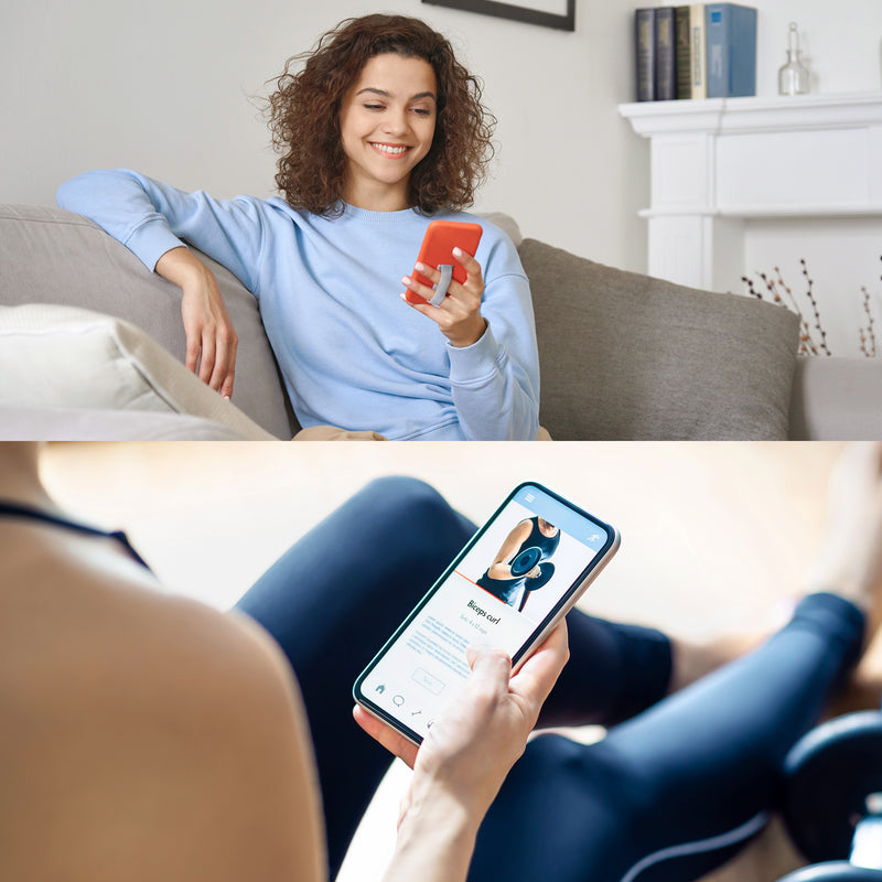 kwmobile Smartphone Finger Holder Set - Mobile Phone Grip Holder One-Hand Operation - 3x Mobile Phone Holder