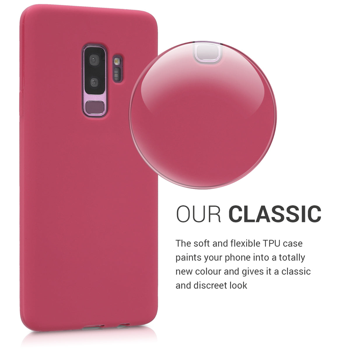 kwmobile Phone Case for Samsung Galaxy S9 Plus