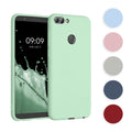 kwmobile Hülle kompatibel mit Huawei Enjoy 7S / P Smart (2017) Hülle - weiches TPU Silikon Case - Cover geeignet für kabelloses Laden - Petrol matt Petrol matt  