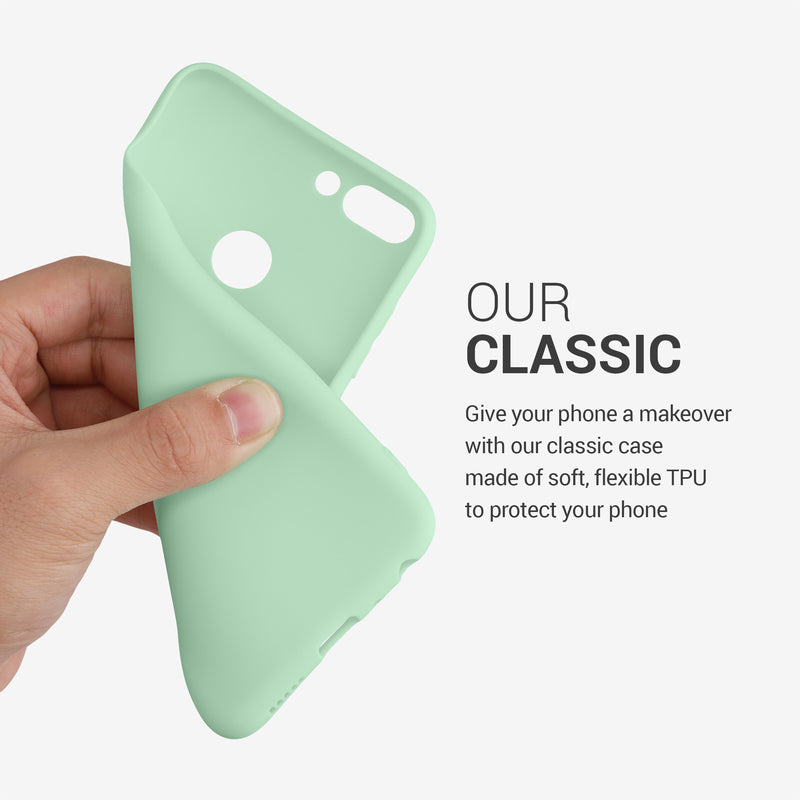 kwmobile Phone Case for Huawei Enjoy 7S / P Smart (2017) Case - Wireless Charging - Protective Cover