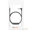 kwmobile Headphone Cable for Bose QuietComfort 35 / 35II / 25 / QC25 / QC35 II / QC35 / On-Ear 2 / OE2 / OE2i / SoundTrue - Replacement Cable Microphone Volume Control - 3.5mm Jack