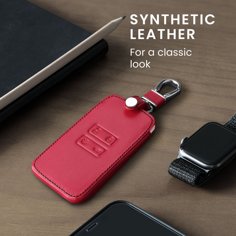 kwmobile Car Key Cover compatible with Renault 4-button Smart Key (Keyless Go only)
