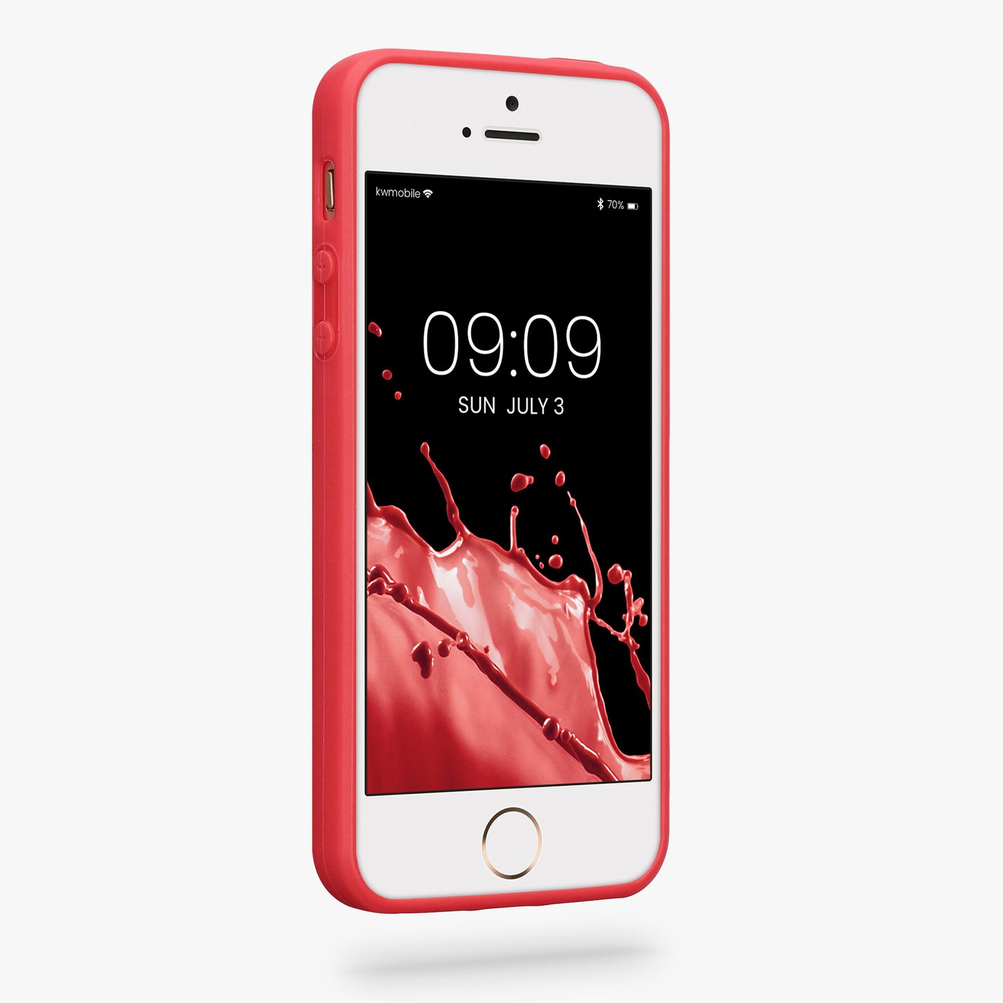 kwmobile Phone Case for Apple iPhone SE (1st Gen 2016) / iPhone 5 / iPhone 5S - Wireless Charging - Protective Cover