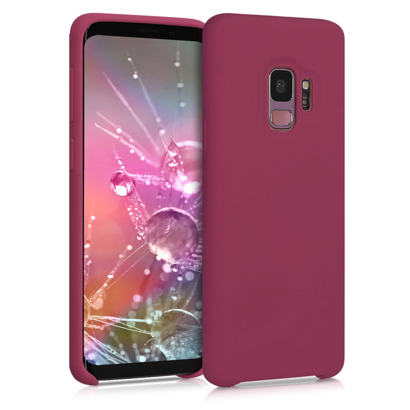 kwmobile Phone Case for Samsung Galaxy S9 - Silicone Case - Wireless Charging - Protective Cover
