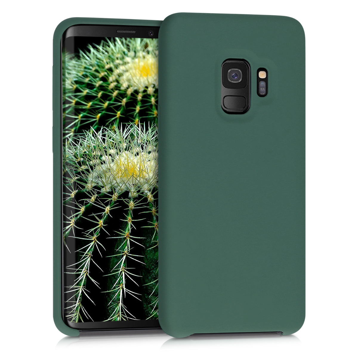 kwmobile Phone Case for Samsung Galaxy S9 - Silicone Case - Wireless Charging - Protective Cover