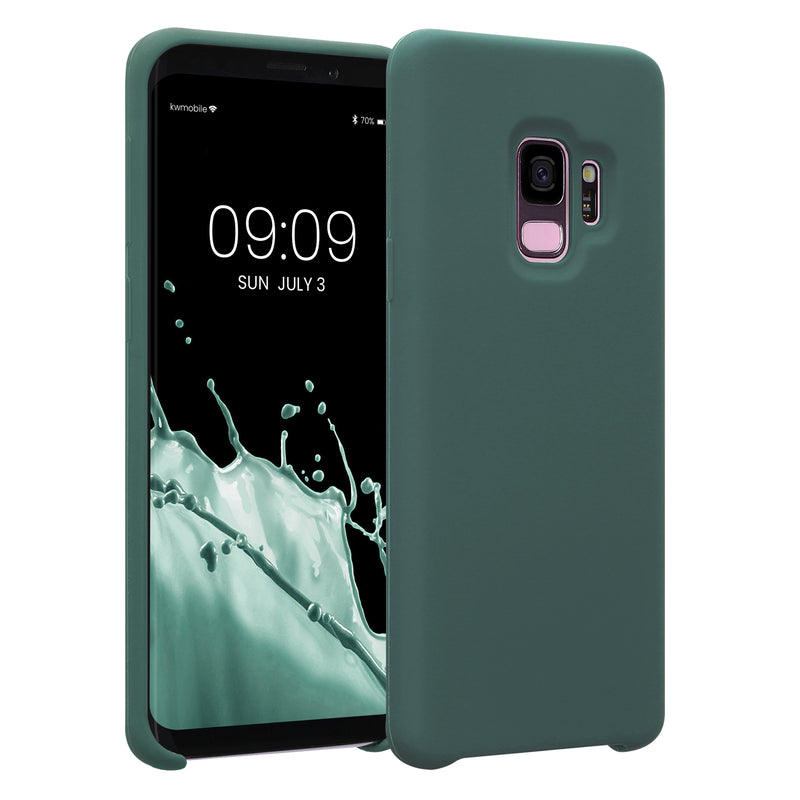 kwmobile Phone Case for Samsung Galaxy S9 - Silicone Case - Wireless Charging - Protective Cover
