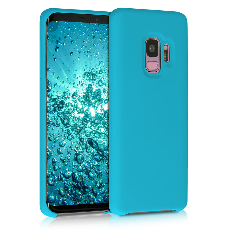 kwmobile Phone Case for Samsung Galaxy S9 - Silicone Case - Wireless Charging - Protective Cover