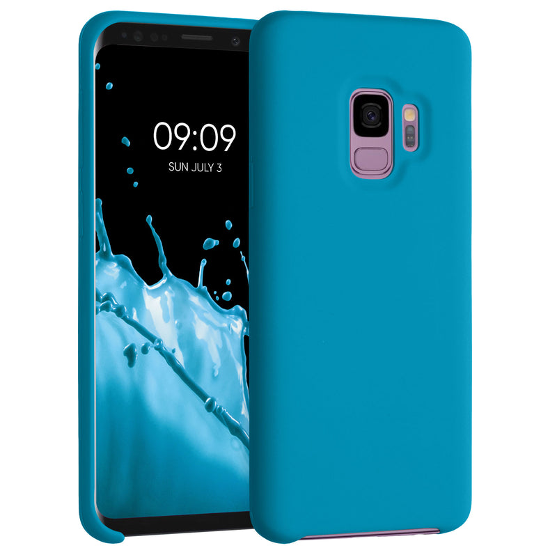 kwmobile Phone Case for Samsung Galaxy S9 - Silicone Case - Wireless Charging - Protective Cover