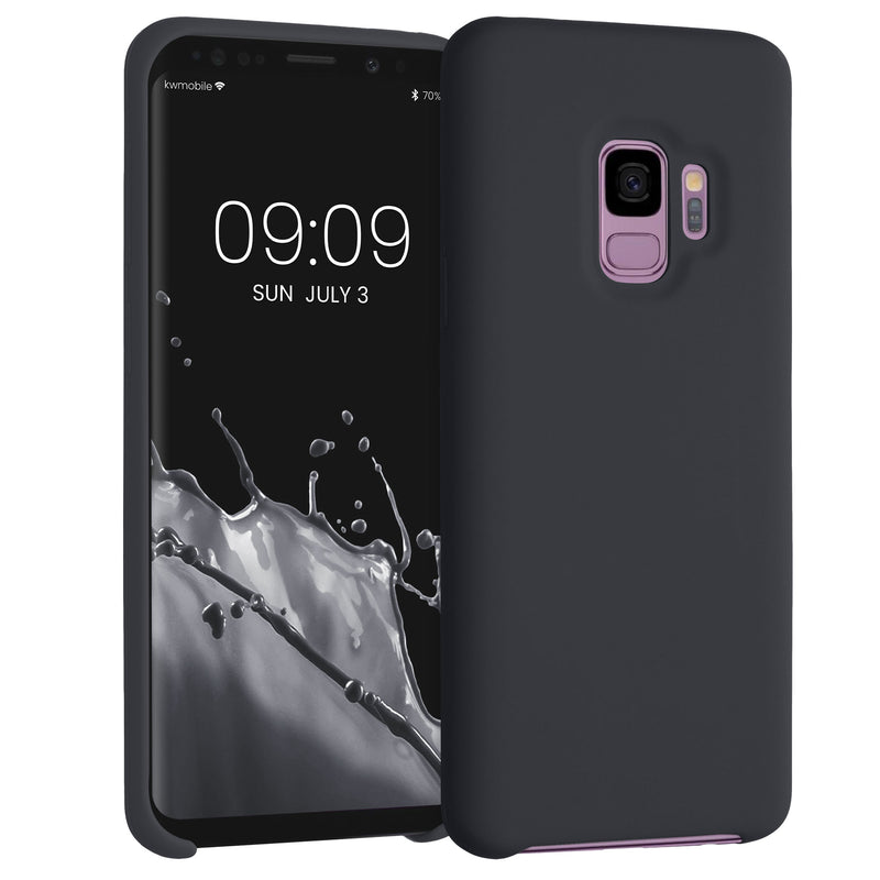 kwmobile Phone Case for Samsung Galaxy S9 - Silicone Case - Wireless Charging - Protective Cover