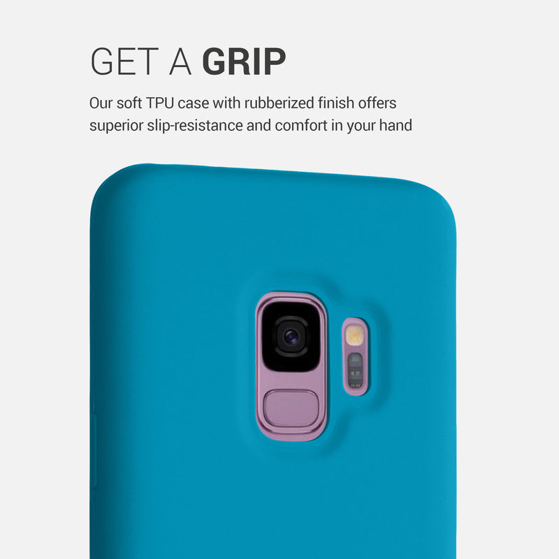 kwmobile Phone Case for Samsung Galaxy S9 - Silicone Case - Wireless Charging - Protective Cover