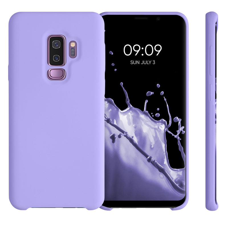 kwmobile Phone Case for Samsung Galaxy S9 Plus Case Silicone Wireless Charging Protective Cover
