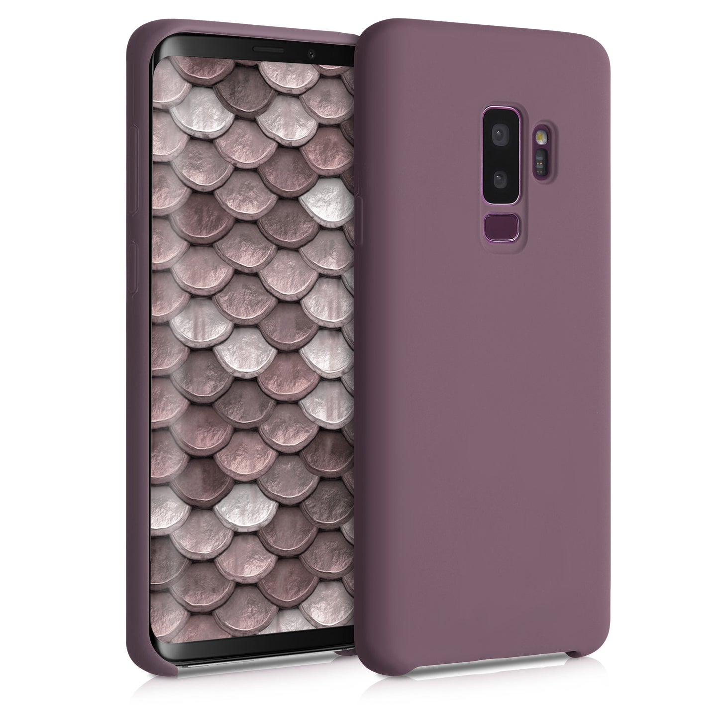 kwmobile Phone Case for Samsung Galaxy S9 Plus Case Silicone Wireless Charging Protective Cover