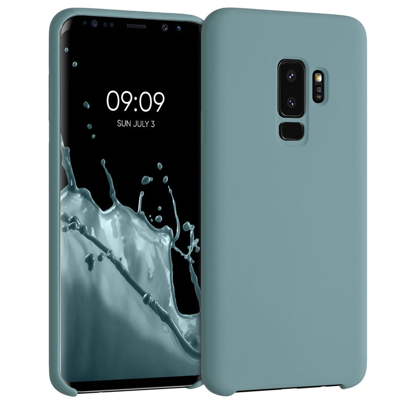 kwmobile Phone Case for Samsung Galaxy S9 Plus Case Silicone Wireless Charging Protective Cover