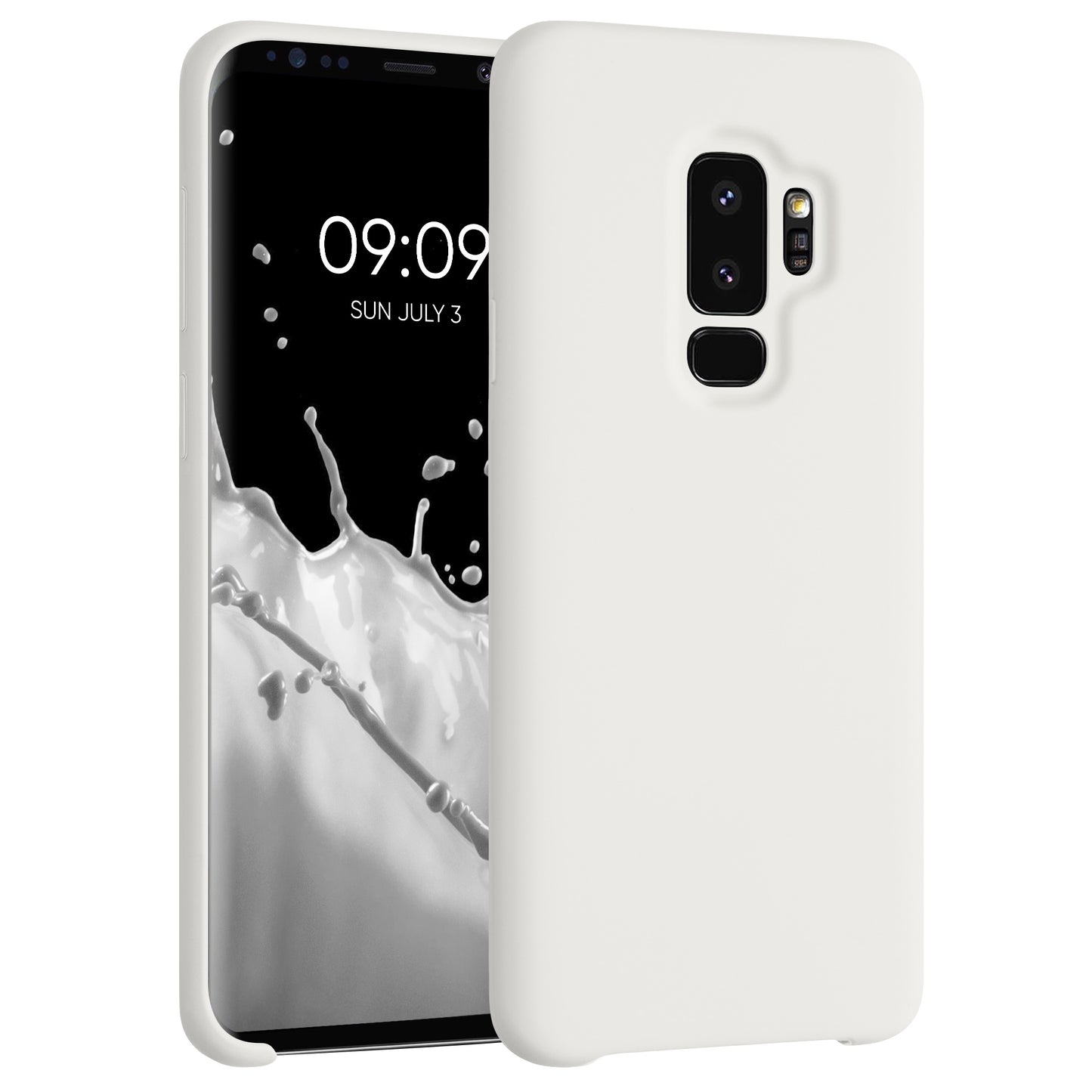 kwmobile Phone Case for Samsung Galaxy S9 Plus Case Silicone Wireless Charging Protective Cover