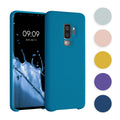 kwmobile Hülle kompatibel mit Samsung Galaxy S9 Plus Hülle - Silikon Handy Case - Handyhülle weiche Oberfläche - kabelloses Laden - Neon Pink Neon Pink  