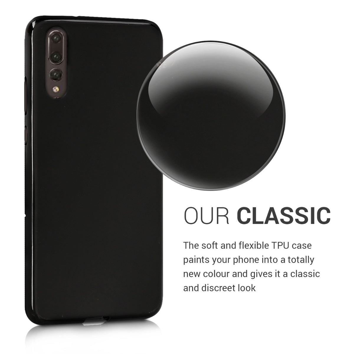 kwmobile Phone Case for Huawei P20 Pro - Wireless Charging - Protective Cover