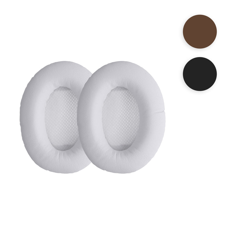 kwmobile 2x Ohr Polster für Bose Quietcomfort Ohrpolster - Ersatz Ohrpolster - Kopfhörer Ersatzteile - Kopfhörer Ersatzpolster für Over Ear Headphones Schwarz  