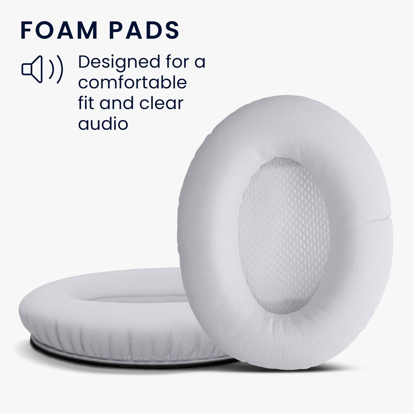 kwmobile Ear Pads for Bose Quietcomfort Headphones Replacement Parts Over Ear Headphones