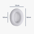 kwmobile Ear Pads for Bose Quietcomfort Headphones Replacement Parts Over Ear Headphones