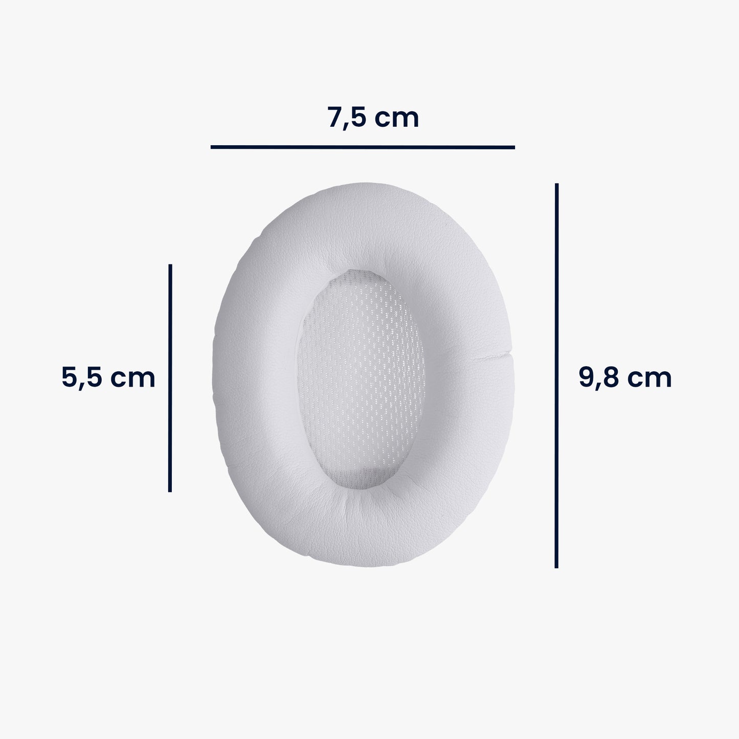 kwmobile Ear Pads for Bose Quietcomfort Headphones Replacement Parts Over Ear Headphones