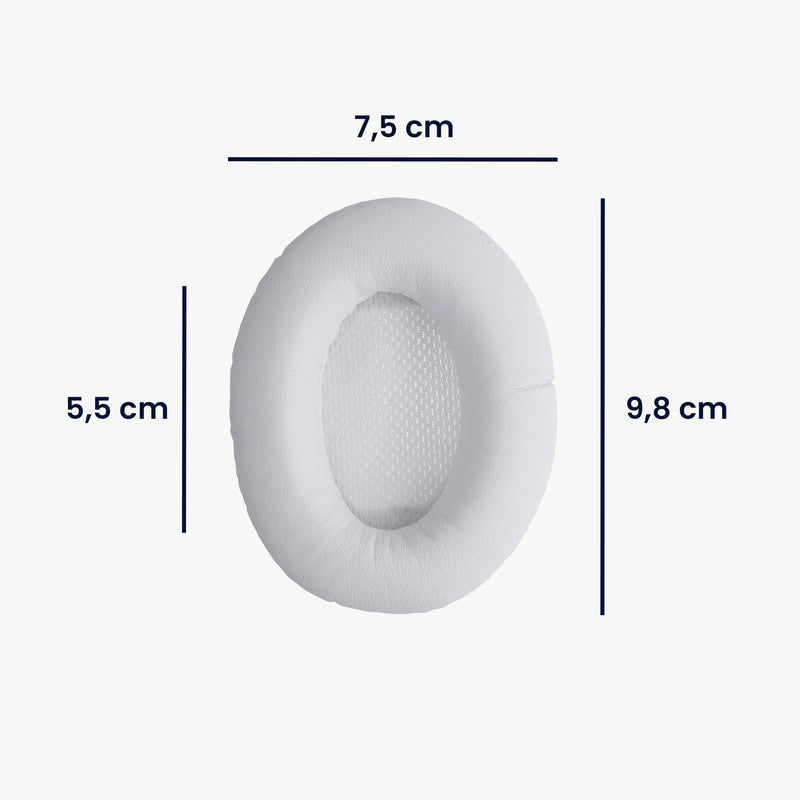kwmobile Ear Pads for Bose Quietcomfort Headphones Replacement Parts Over Ear Headphones