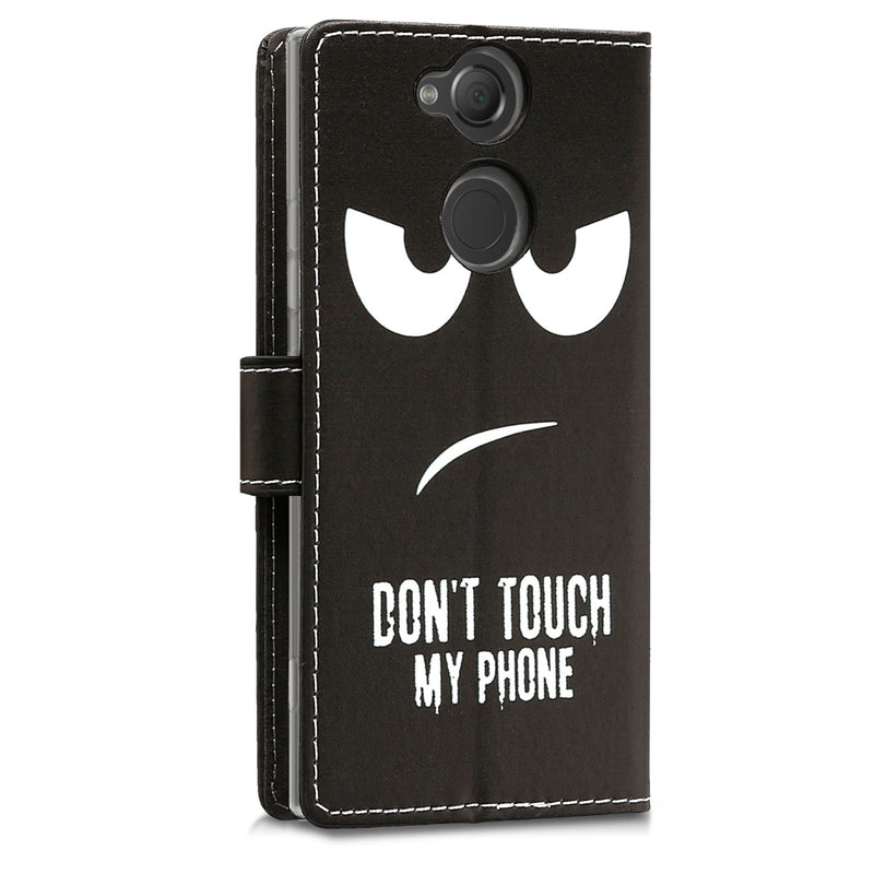 kwmobile Wallet Case compatible with Sony Xperia XA2 Case - Cover with Stand and Card Slots