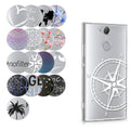 kwmobile Case Compatible with Sony Xperia XA2 - Cell Phone Cover - Transparent Phone Case