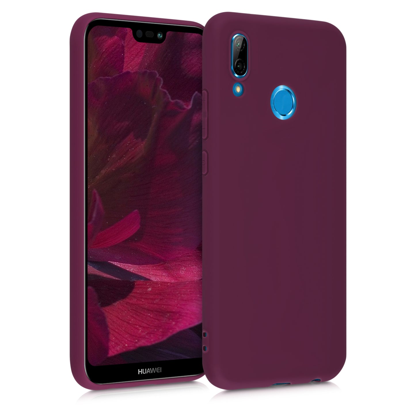 kwmobile Huawei P20 Lite Case Wireless Charging Protective Cover