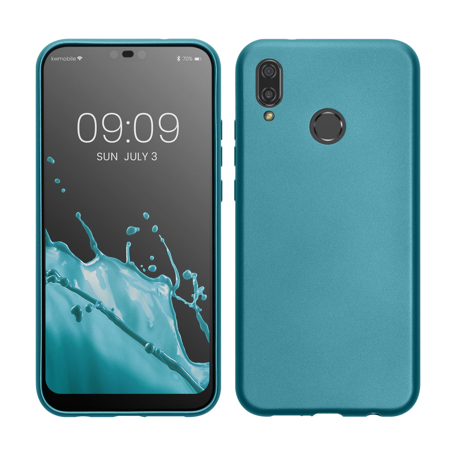 kwmobile Cell Phone Case for Huawei P20 Lite Silicone Case Protective Cover