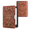 kwmobile Case for Kobo Aura Edition 2 - eReader Flip Cover with Auto Sleep Function - Galaxy Tree Meadow