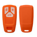 kwmobile Car Key Cover Compatible with Audi 3-Button Smart Key Car Key (Keyless Go Only)