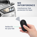 kwmobile Car Key Cover compatible with Fiat Lancia 3-Button Flip Car Key Cover
