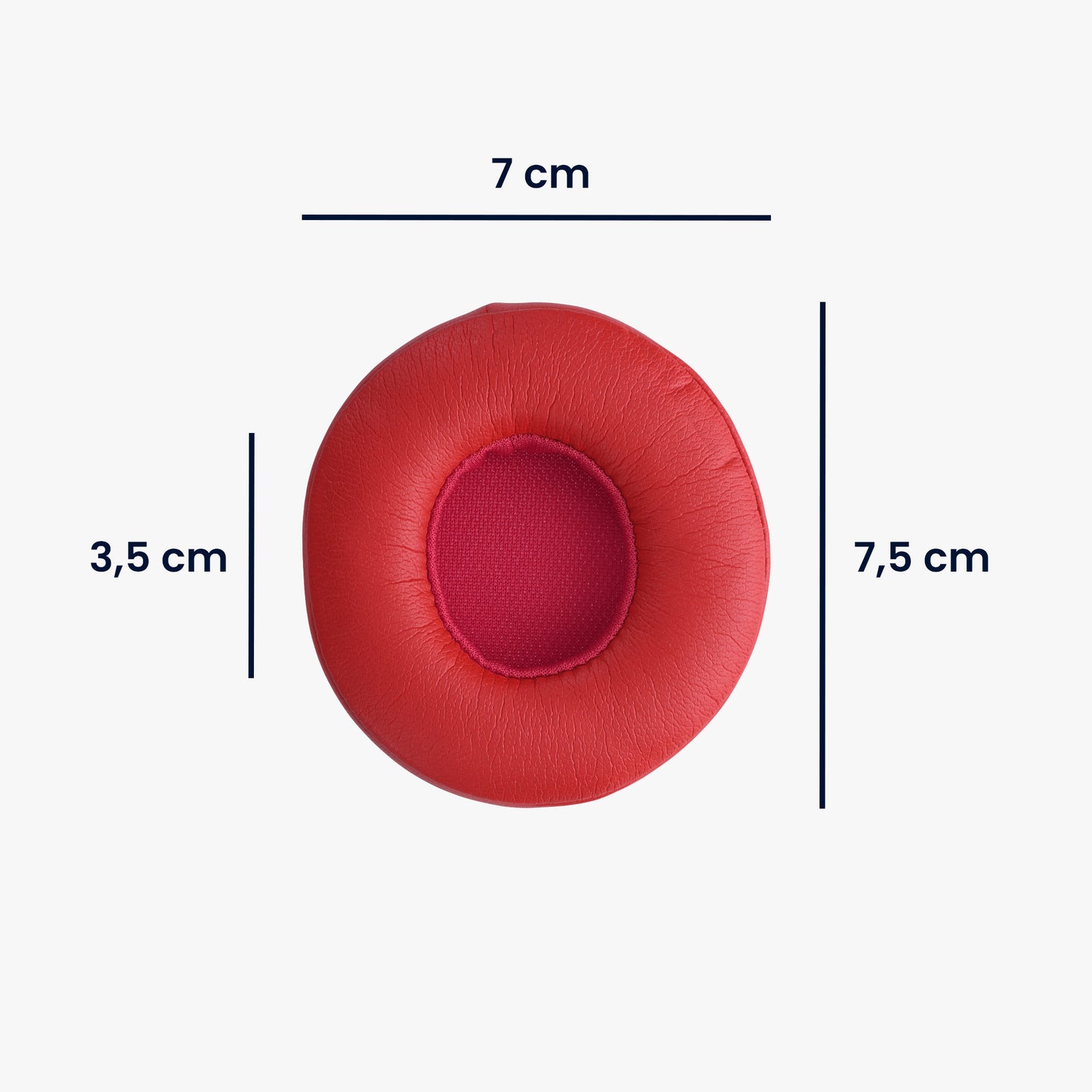 kwmobile Ear Pads for Beats Solo 2 Wireless / Solo 3 Wireless Ear Cushions Replacement Headphone Spare Parts Over Ear Headphones