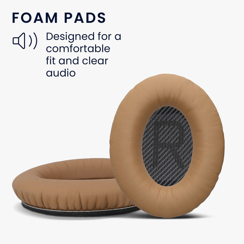 kwmobile Ear Pads for Bose Quietcomfort 35 35II 25 15 / QC35 QC35II QC25 QC15 Ear Cushions Replacement Earpads Headphone Spare Parts Headphone Replacement Pads for Over Ear Headphones