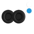 kwmobile 2x Ohr Polster für Sennheiser HD25 / HD25-1 II / HD250BT Ohrpolster - Ersatz Ohrpolster - Kopfhörer Ersatzteile - Kopfhörer Ersatzpolster für Over Ear Headphones Weiß  