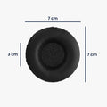 kwmobile Ear Pads for Sennheiser HD25 / HD25-1 II / HD250BT - Replacement Ear Cushions - Headphone Spare Parts - Headphone Replacement Pads for Over Ear Headphones