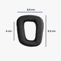 kwmobile Ear Pads for Logitech G430 / G35 / G930 / F450 Earpads Replacement Ear Pads Headphone Replacement Parts Headphone Replacement Cushions Over Ear Headphones