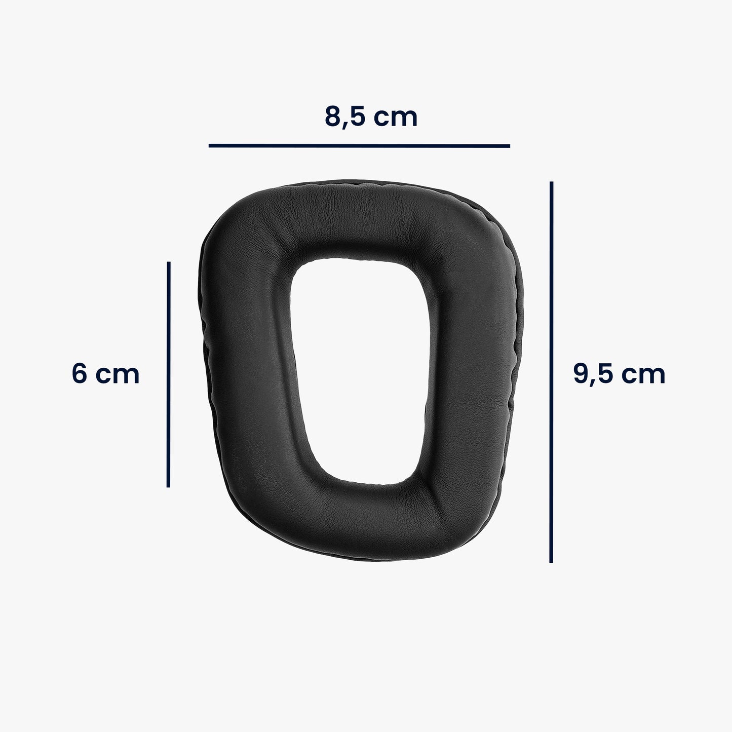 kwmobile Ear Pads for Logitech G430 / G35 / G930 / F450 Earpads Replacement Ear Pads Headphone Replacement Parts Headphone Replacement Cushions Over Ear Headphones