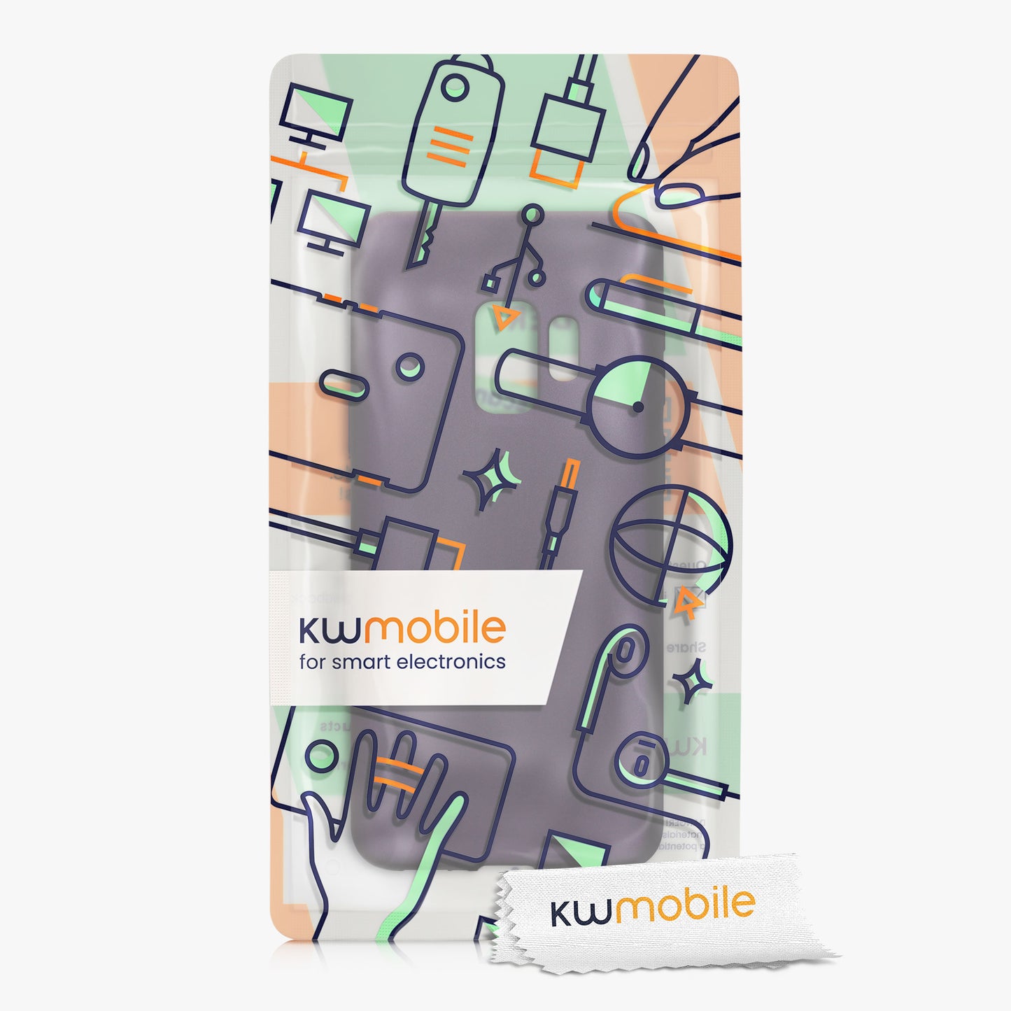 kwmobile Phone Case for Samsung Galaxy S9 - Silicone Cover - Protective Cover