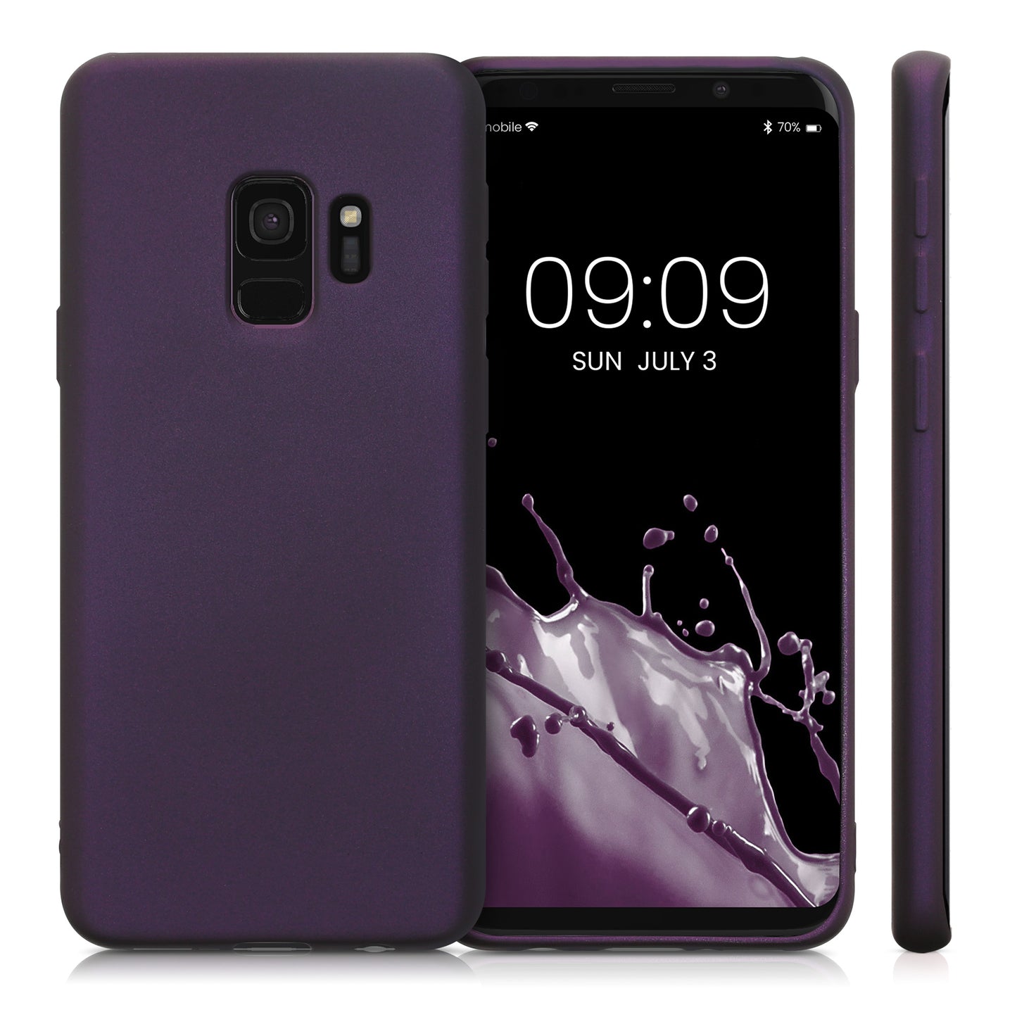 kwmobile Phone Case for Samsung Galaxy S9 - Silicone Cover - Protective Cover