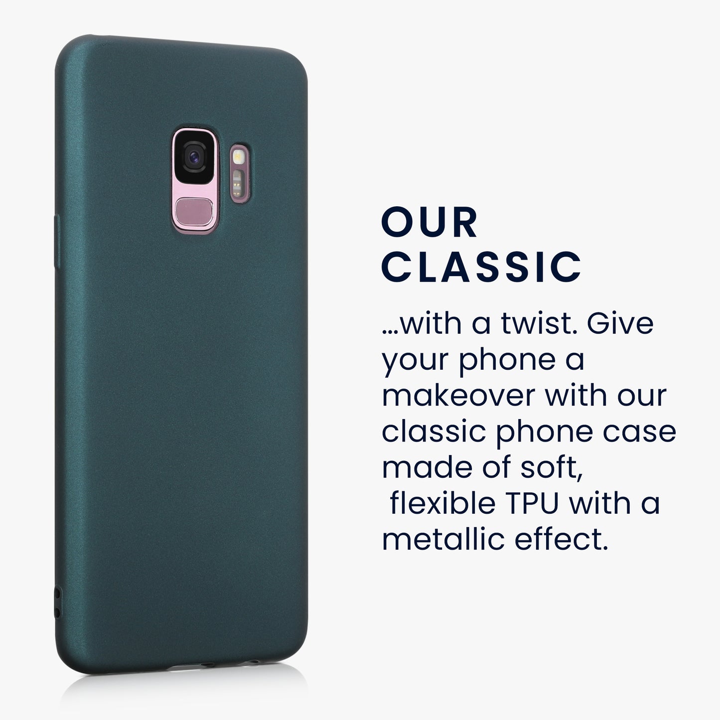 kwmobile Phone Case for Samsung Galaxy S9 - Silicone Cover - Protective Cover