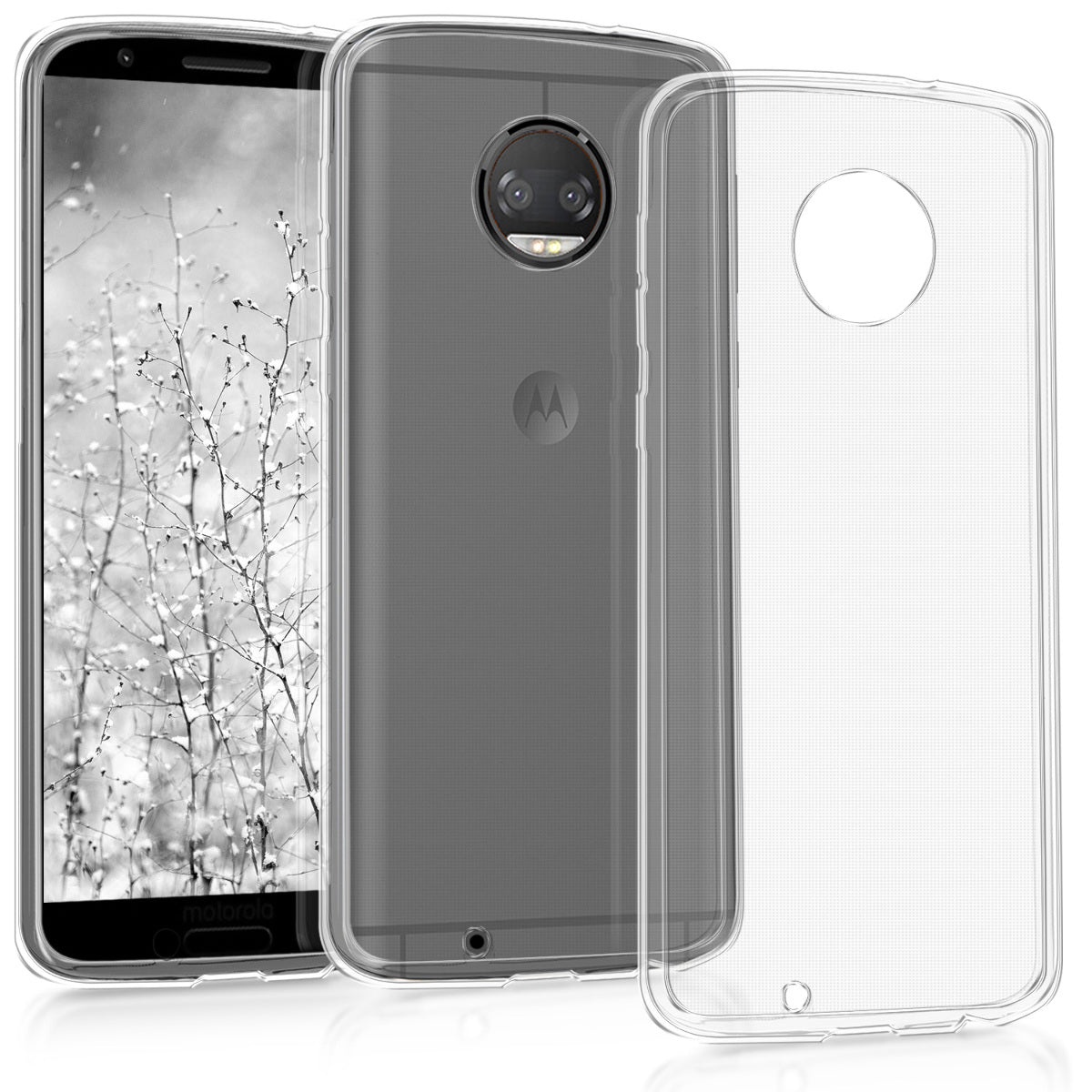 kwmobile Case Compatible with Motorola Moto G6 - Phone Cover