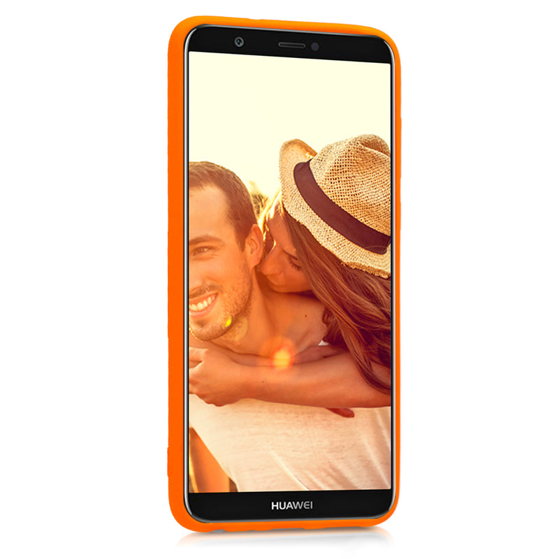 kwmobile Phone Case for Huawei Enjoy 7S / P Smart (2017) Case - Wireless Charging - Protective Cover