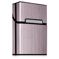 kwmobile Cigarette Case Cigarette Box Cover for Cigarettes with Magnetic Closure Aluminum Coating